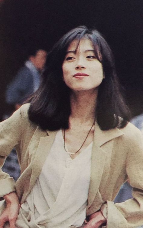 Akina Nakamori, Black Hair, Twitter, Hair, Black