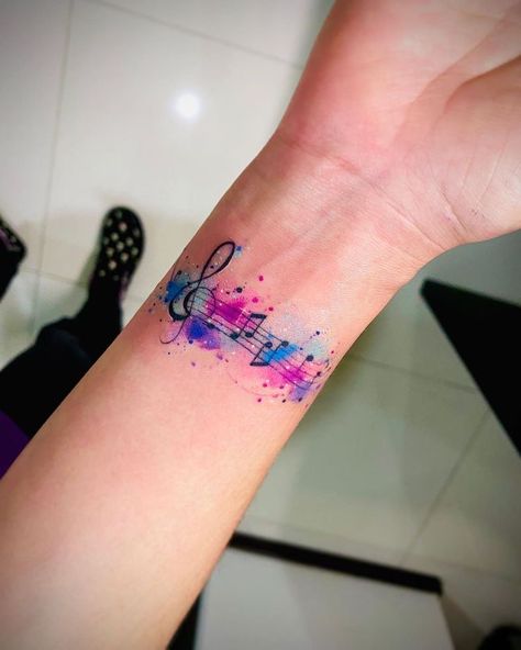 Music Staff Tattoo, Music Tats, Small Music Tattoos, Dna Tattoo, Music Notes Tattoo, Dragonfly Tattoo Design, Music Tattoo Designs, Note Tattoo, Inspiration Tattoos