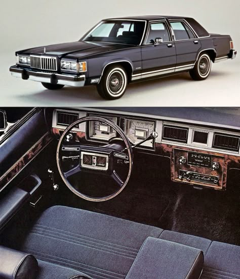 1982 Mercury Grand Marquis Gran Marquis, Mercury Marquis, Rich Cars, Caprice Classic, Automobile Advertising, Mercury Grand Marquis, Mercury Cars, Lincoln Cars, Auto Retro