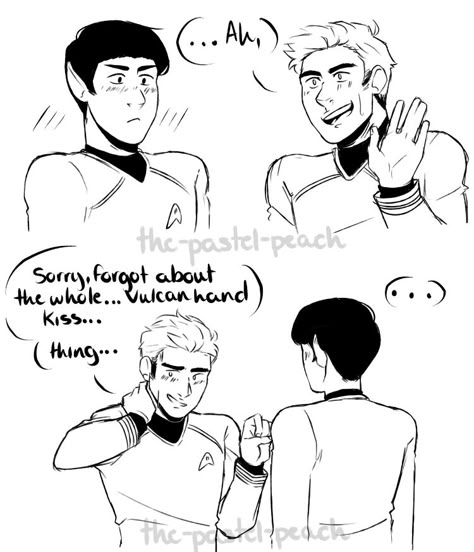 Lol Kirk X Spock, Spock X Kirk, Stark Trek, Star Trek Reboot, Spock And Kirk, Film Star Trek, Fandom Star Trek, Star Trek 2009, Superfamily Avengers