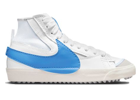 Nike Blazer Mid 77 Jumbo, Nike Air Pegasus, Nike Blazer Mid 77, Nike Blazer Mid, Nike Blazers Mid, Blazer Mid, University Blue, Nike Blazer, Shoes White