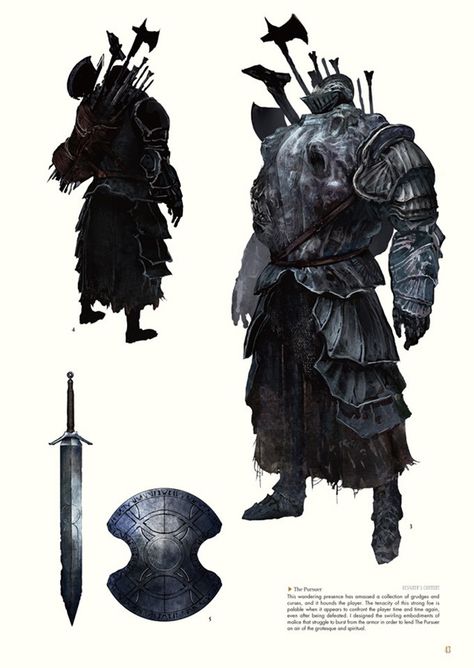 Dark_Souls_II_Design_Works_ ★ || CHARACTER DESIGN REFERENCES™ (https://www.facebook.com/CharacterDesignReferences & https://www.pinterest.com/characterdesigh) • Love Character Design? Join the #CDChallenge (link→ https://www.facebook.com/groups/CharacterDesignChallenge) Share your unique vision of a theme, promote your art in a community of over 40.000 artists! || ★ Dark Souls Armor, Dark Souls Design, Dark Souls Concept Art, Dark Souls Wallpaper, Concept Art Books, Dark Souls Artwork, Dark Souls 2, Demon Souls, Concept Art World