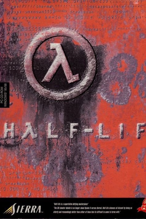 50 greatest video game covers 170 Half Life Game, Gordon Freeman, Valve Games, Free Pc Games Download, Dream Cast, Free Pc Games, Portal 2, Life Cover, Half Life