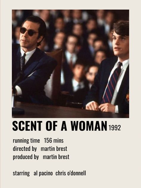 Scent Of A Woman Movie Poster, Al Pacino Movies Poster, Al Pacino Movies, Scent Of A Woman Poster, Scent Of A Woman, Sunday Movies, Romcom Movies, Movie Hacks, Iconic Movie Posters