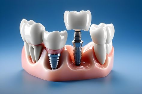 Dental Implants Social Media Design, Dental Prosthesis, Dental Ads, Creative Facebook Cover, Dental Posts, Fire Horse, Teeth Implants, Dental Bridge, Dental Implant