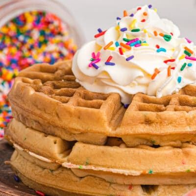 Desserts Archives - Kitchen Fun With My 3 Sons Birthday Cake Waffles, Funfetti Cakes, Cake Waffles, Cherry Pineapple Dump Cake, Simple Dinner Ideas, Sour Cream Biscuits, Dinners Ideas, Pecan Cinnamon Rolls, Make Birthday Cake