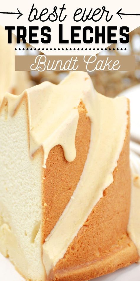 Tres Leches Pound Cake, Tres Leches Bundt Cake Recipe, 3 Leches Cake Recipe Easy, Tres Leches Mini Cake, Tres Leches Cheesecake, Tres Leches Bundt Cake, Tres Leches Cake Decoration Ideas, Coconut Tres Leches Cake, Tres Leches Cupcakes