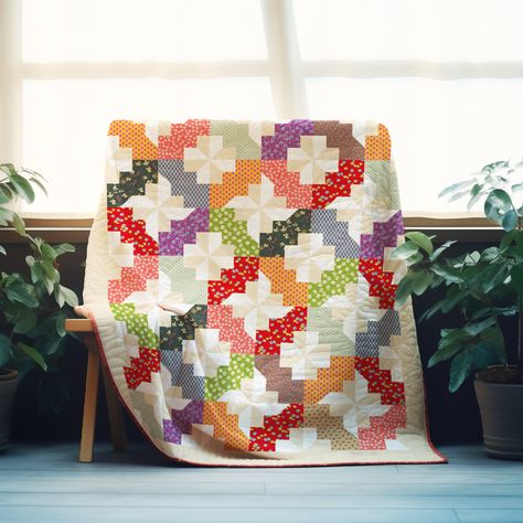 Holiday Quilt Patterns, Pinwheel Quilt Pattern, Quilt Blocks Easy, Boho Blanket, Pinwheel Quilt, Holiday Quilts, Jellyroll Quilts, Garden Quilt, Pdf Quilt Pattern