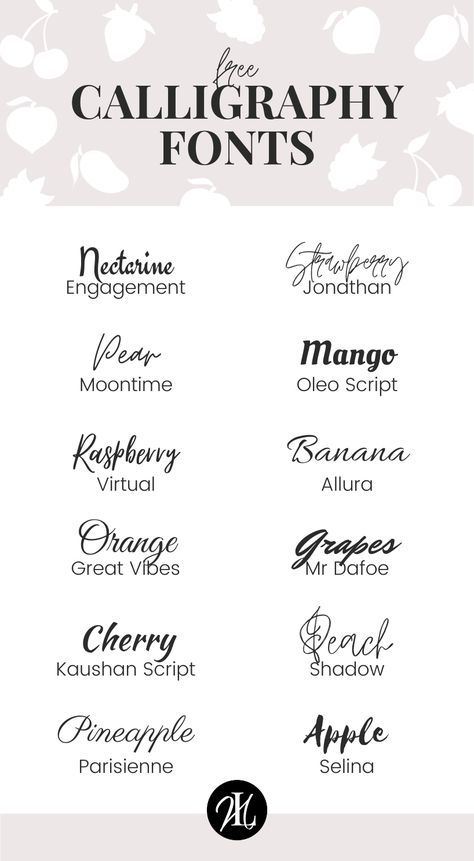 Free calligraphy/handwritten & script fonts to use on your blog and branding. Moontime Font, Free Calligraphy, Handwritten Lettering, Free Calligraphy Fonts, Mom Tattoo Designs, Mom Tattoo, Canvas Learning, Blog Graphics, Fonts Typography