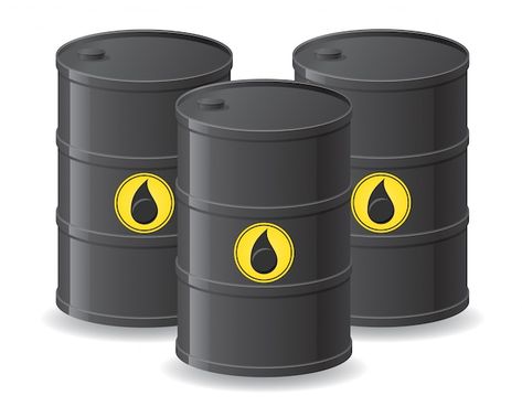 Black barrels for oil | Premium Vector #Freepik #vector #oil-barrel #fossil-fuel #natural-gas #oil-industry Oil Barrel, Casual Design, Facebook Sign Up, Premium Vector, Fossil, Stock Illustration, White Background, Barrel, Fuel