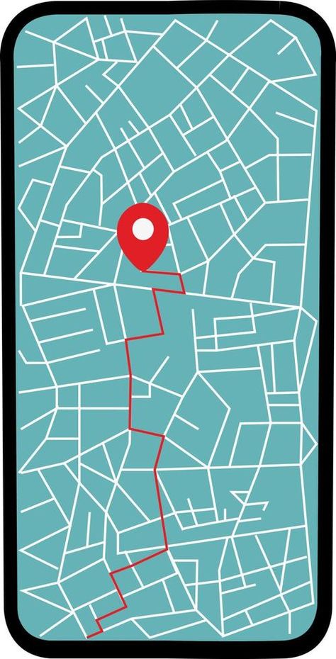 Navigation map on the phone. Destination point. map of the area, city. Path. Delivery, direction. Get directions Maps Illustration Design, Navigation Map, Navigation Design, On The Phone, Illustrated Map, Map Design, Get Directions, Vector Design, Illustration Design