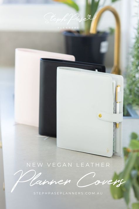 Steph Pase Planner Covers Leather Planner Cover, New Product Alert, Leather Planner, Planner Covers, Family Calendar, A Match Made In Heaven, Match Made In Heaven, Planner Ideas, Yearly Planner