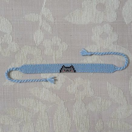 Friendship Bracelet Patterns Animals, How To Make Alpha Pattern, Alpha Pattern Tutorial, Beginner Alpha Pattern, Cat Bracelet Pattern, Cat Friendship Bracelet Pattern, Alpha Patterns Bracelet Tutorials, Alpha Patterns Cat, Alpha Patterns Bracelet Easy