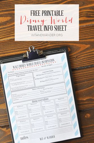 Walt Disney World Free Printables - Our Handcrafted Life Disney Planning Printables, Disney Printables Free, Disney World Travel, Disney Planner, Disney Travel Agents, Disney Printables, Disney World Vacation Planning, Disney Trip Planning, Disney Vacation Planning