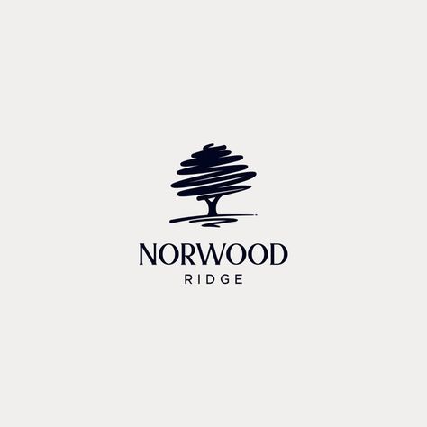 Neighborhood Logo Design, Landscape Logos, Landscape Logo, Wine Logo, Karuizawa, New Logo Design, Jewelry Logo, Tree Logos, Company Logo Design