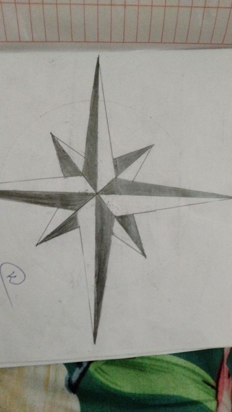 Drowning and Shading of ninja star Ninja Star Drawing, Star Sketch, Drawing And Shading, Drawing Shading, Star Drawing, Ninja Star, Projects To Try, Sketch, Shades