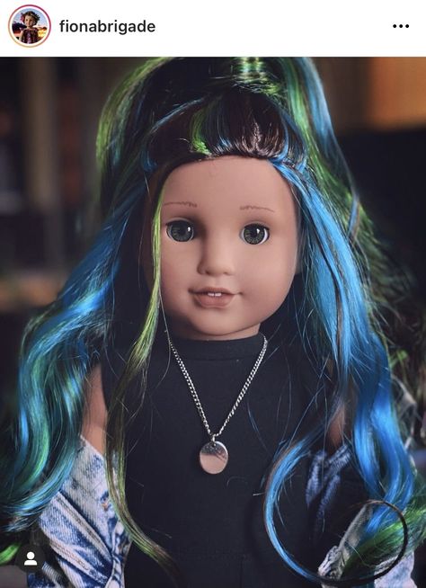 Ag Doll Aesthetic, Ag Doll Hairstyles, Kaya American Girl, Black American Girl Doll, Dolls With Long Hair, Ag Doll Photography, All American Girl Dolls, American Girl Doll Sets, Custom American Girl Dolls