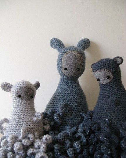 Crochet Creatures, Animal Knitting Patterns, Knitted Wit, Fun Crochet Projects, Pattern Library, Diy Crochet Projects, Knitting Inspiration, Crochet Animals, Amigurumi Crochet