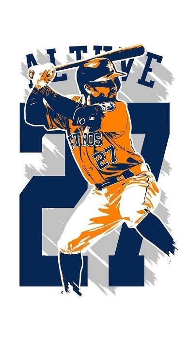 Astros Game, Mlb Wallpaper, José Altuve, Baseball Park, Baseball Art, Mlb Players, Astro Boy, Houston Astros Logo, Cricut Vinyl