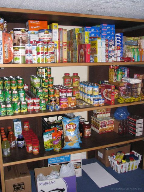 Planning a Survival Food Stockpile Stockpile Room, Stockpile Food, Food Stockpile List, Food Stockpile, Prepper Room, Preppers Pantry Stockpile, Coupon Stockpile Organization, Stock Pile Organization, Reloading Room