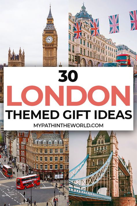 Looking for the best ideas for gifts for London lovers? Here are 30 incredible London themed gifts any anglophile will love!