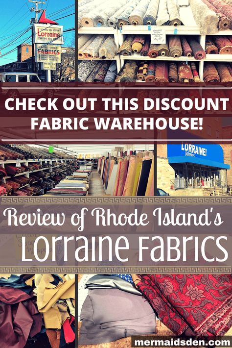 Review of Lorraine Fabrics: Worth the Trip if You're in New England Fabric Shops Online, Fabric Outlet, Sewing Creations, Fabric Shops, Toy Sewing, Quilt Shops, Fabric Stores, Bone Crafts, Betsy Ross