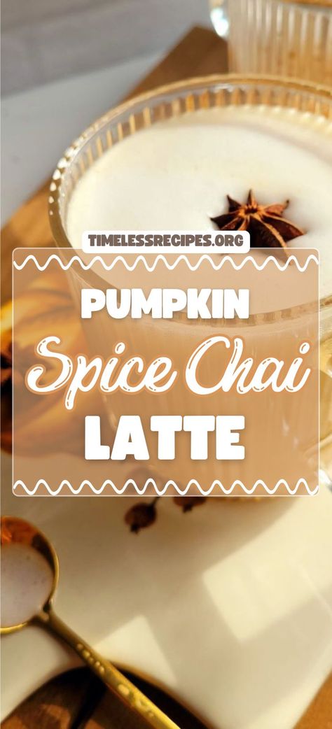 Warm up with this cozy pumpkin spice chai latte! This creamy, flavorful drink blends spiced chai tea, pumpkin puree, and a touch of sweetness, topped with frothy milk. Perfect for fall mornings or a comforting treat, it’s easy to make at home and tastes like autumn in a cup. Starbucks Pumpkin Chai Tea Latte, Pumpkin Spice Chai Latte, Pumpkin Spice Chai, Spiced Chai, Italian Soda, Pumpkin Chai, Creamy Smoothies, Chai Latte, Chai Tea