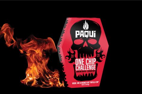 One Chip Challenge 2020: Paqui's ‘World’s Hottest Chip’ Is Back - Thrillist Carolina Reaper Pepper, Chocolate Lava Cake Recipe, Hot Chip, Lava Cake Recipes, Chocolate Lava Cake, Hot Spicy, Phone Wallpaper For Men, Lava Cakes, Cook At Home