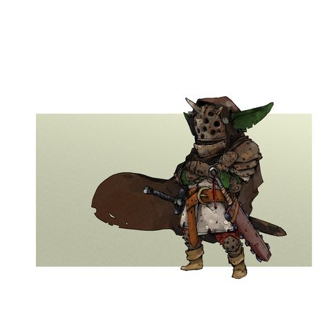 Gnome Knight, Goblin Art Dnd, Goblin Warrior, Goblin Art, Dnd Races, Racing Art, Different Art Styles, Fantasy Races, Dungeons And Dragons Characters