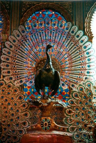 The #Peacock Throne in the Linderhof Palace of King Ludwig II of Bavaria, Germany. Peacock Throne, Linderhof Palace, Peacock Art, The Peacock, Bavaria Germany, Germany Travel, Bavaria, Wonderful Places, Mother Earth