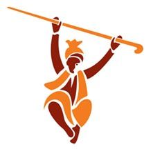 As you can see, this character is using a stick called a daang. This is used in many bhangra dances to make simple moves have some pasas to it. Punjabi Bhangra, Bhangra Dance, Dancing Drawings, Music Drawings, Senior Gifts, Bollywood Dance, Dance Club, Folk Dance, Stage Decorations