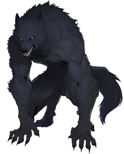 Werewolf Drawing, Werewolf Aesthetic, Werewolf Art, Canine Art, Fantasy Creatures Art, Mythical Creatures Art, Monster Design, Creature Concept Art, Monster Art