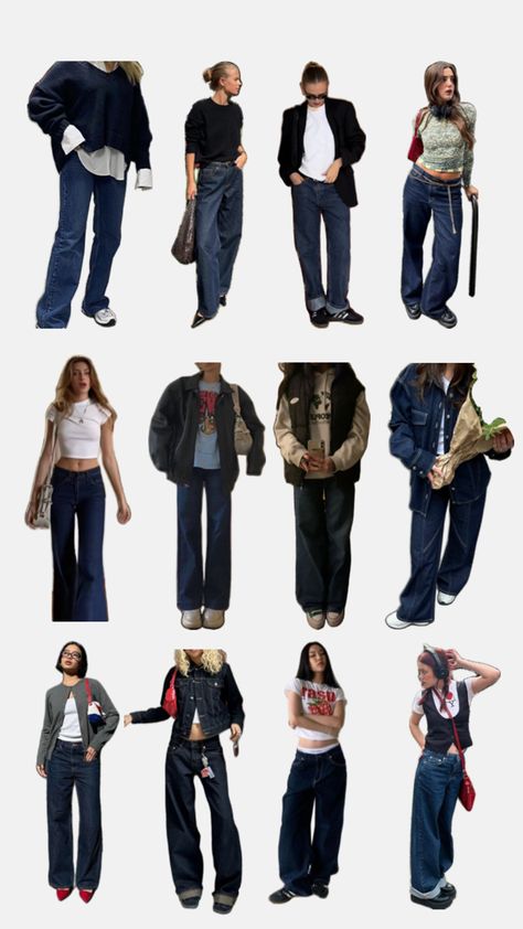 Blue Jeans Outfit Summer, Blue Jeans Outfit Winter, Blue Jean Jacket Outfits, Dark Blue Jeans Outfit, Dark Jeans Outfit, Cute Professional Outfits, Capsule Wardrobe Casual, Blue Jean Outfits, Jeans Outfit Winter