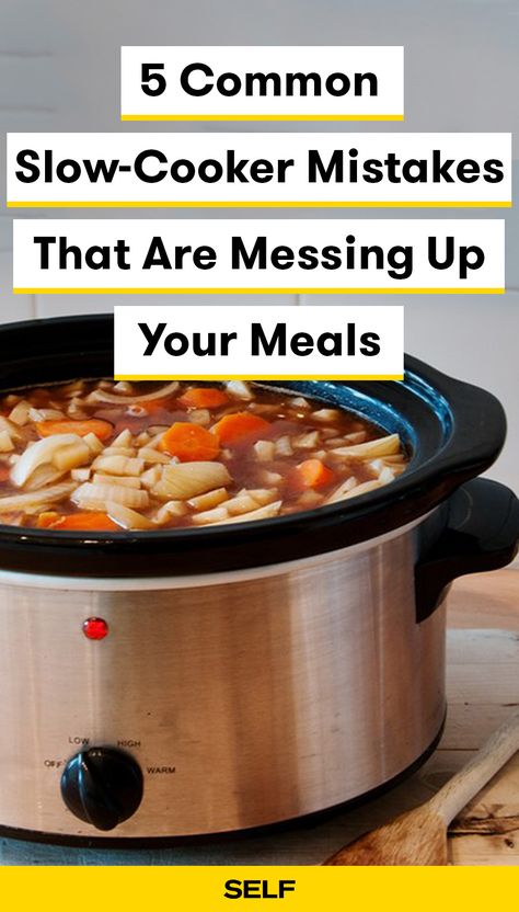 We love using our slow-cooker and crock pot to make healthy, easy recipes. But there are some common mistakes, like always opening the top, that could be messing up your delicious meals. Top Crockpot Recipes, Haystack Cookies, Small Crock Pot, Coffee Plan, Lamb Rogan Josh, Large Crock, Slow Cooker Lamb, Food Bites, Slow Cooker Ideas