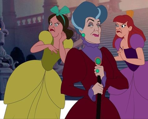 Cinderella Sisters, Cinderella's Sister, Cinderella Stepsisters, Cinderella Cartoon, Disney Anastasia, Cinderella 3, Lady Tremaine, Best Halloween Movies, Evil Stepmother