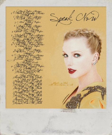 Taylor Swift Speak Now, Speak Now, Live Taylor, Made By Me, Taylor Swift, Swift, Quick Saves