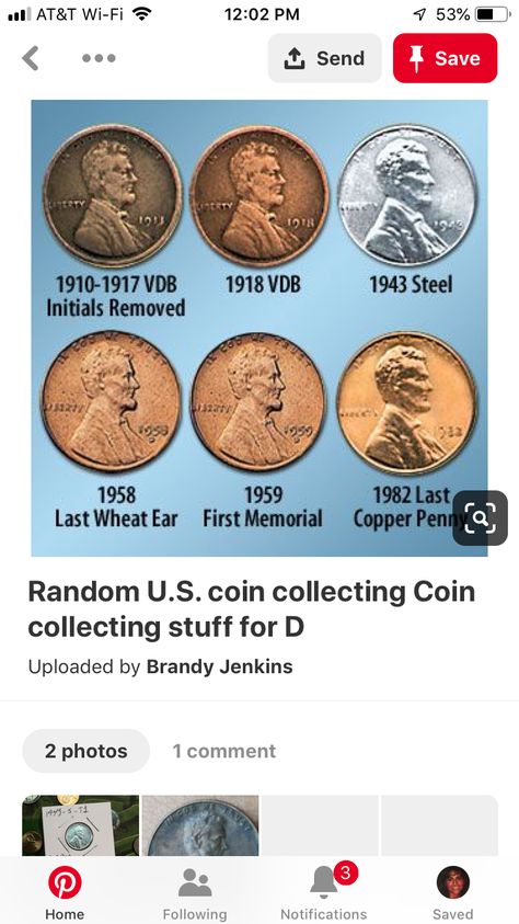 Rare Coin Values, Old Pennies Worth Money, Old Coins Value, Rare Pennies, Valuable Pennies, Penny Values, Old Coins Worth Money, Money Collection, Collectible Coins