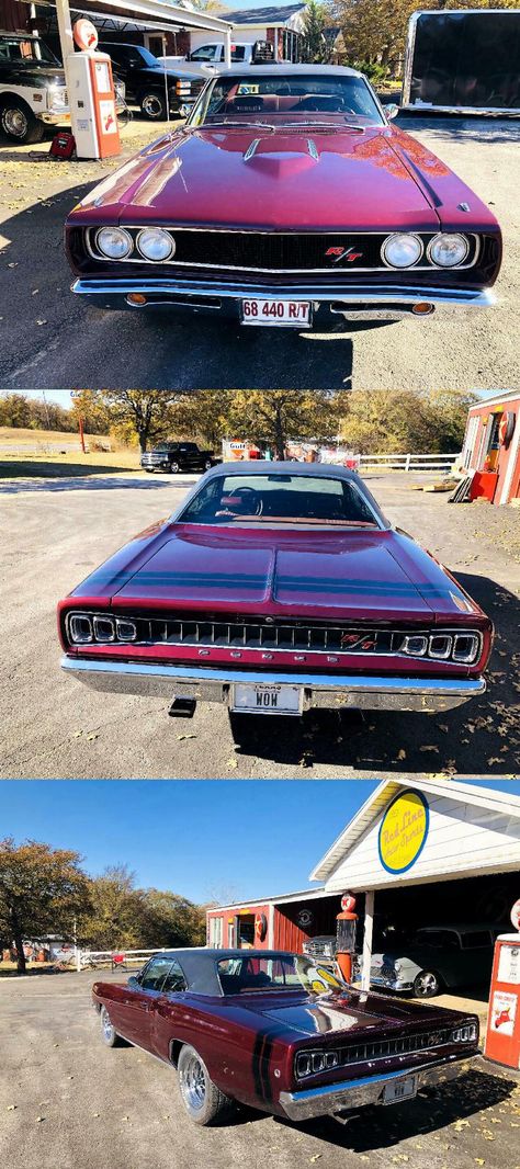 1968 Dodge Coronet 440/375hp R/T Ice cold AC PS PDBrakes Dodge Coronet 440 1965, 1968 Dodge Coronet, Old Muscle Cars, Dodge Coronet, Best Paint, Best Muscle Cars, Mopar Or No Car, Coat Paint, American Classic Cars