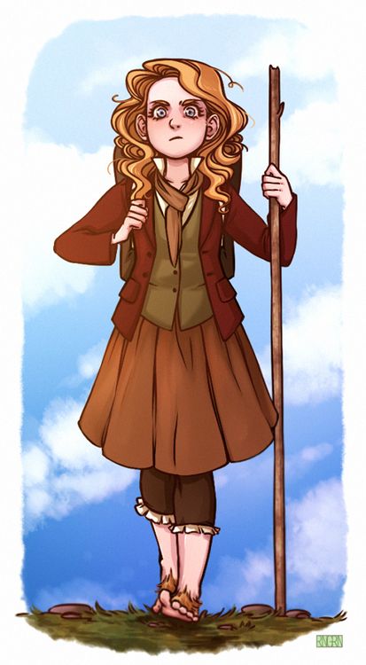 Bilbette? ;) Female Bilbo Baggins, Female Bilbo, Fem Bilbo, Hobbit Costume, Gender Bend, Cosplay Idea, Who Run The World, Into The West, Bilbo Baggins