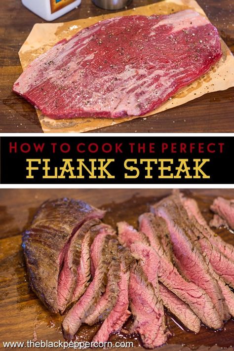 Cooking Flank Steak, Flank Steak Recipes Oven, Steak On The Stove, Flank Steak Recipe, Steak In Oven, Beef Flank, Flank Steak Recipes, Grilled Steak Recipes, Grilled Flank Steak