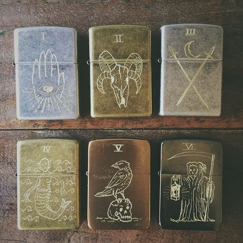 Mens Outdoor Style, Jon Contino, Zippo Art, Anime Bedroom Ideas, School Bag Essentials, Cool Lighters, Letter Gifts, Cool Swords, Zippo Lighter