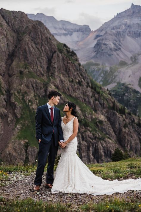 Sunrise and Sunset Off-Road Elopement in Ouray, Colorado — Vow of the Wild Ouray Colorado Elopement, Ouray Colorado, Sunrise Elopement, Sunrise And Sunset, Colorado Elopement, Elopement Photography, Sunrise Sunset, Off Road, The Wild