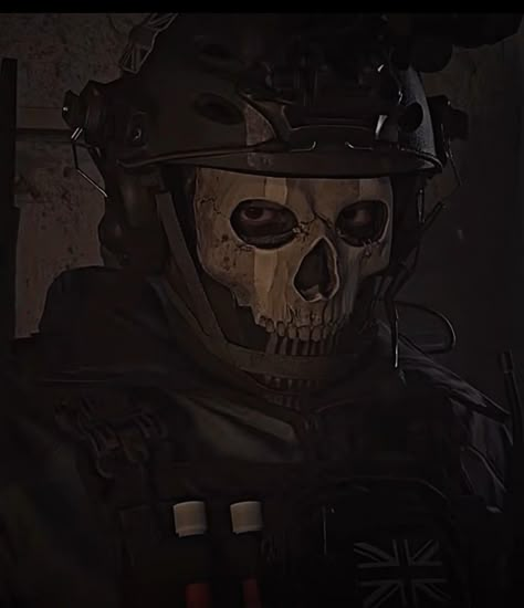 Simon Ghost Riley Icon, Simon Riley Ghost, Ghost And Konig, Ghost Simon Riley, Ghost Call Of Duty, Male Cartoon Characters, Cod Ghost, Cod Memes, Task Force 141