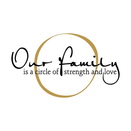 Hello Family Quotes, Family Circle Quotes, Short Quotes About Family And Love, Sayings About Family Love, Short Family Love Quotes, Family A Circle Of Strength And Love, Printable Family Quotes, Family Quotes Blessed, Family Strength Quotes