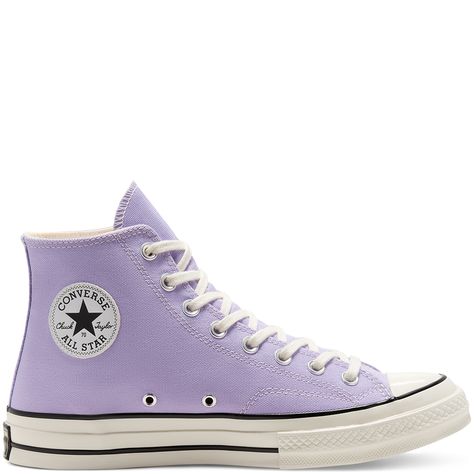 Light Purple Converse, Emo Sneakers, Lilac Converse, Lavender Converse, Canvas Converse, Quinceanera Shoes, Lilac Shoes, Cute Converse Shoes, Purple Quince