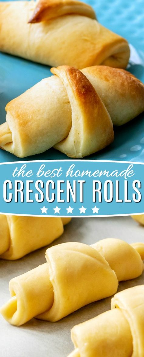 Thanksgiving Rolls Recipes, Crescent Roll Dough Recipes, Roll Dough Recipe, Crescent Rolls Recipe, Crescent Roll Dessert, Rolls Recipe Easy, Homemade Crescent Rolls, Mom On Timeout, Homemade Rolls