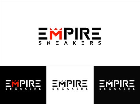 Logo Design #67 | 'Empire Sneakers' design project | DesignContest ® Empire Logo Design Ideas, Empire Logo Design, Plumbing Logo, Empire Logo, Sneakers Design, Logo Elements, Empire Design, Gym Logo, Plumbing Emergency