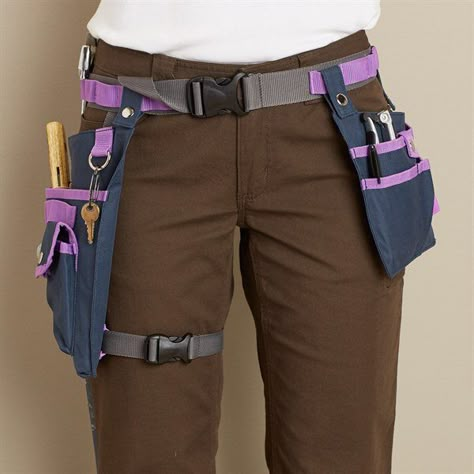 Garden Tool Belt, New Look Clothes, Leg Holster, Diy Sewing Gifts, Work Belt, Denim Handbags, Utility Belt, Work Gear, Tool Belt