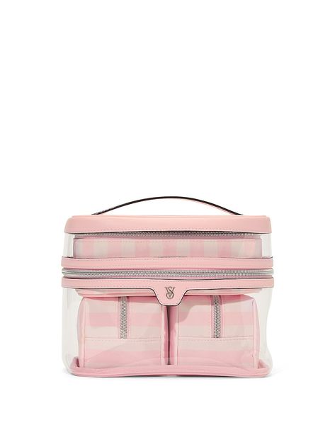 Buy 4-Piece Makeup Bag - Order Cosmetic Cases online 5000007992 - Victoria's Secret US Cute Makeup Case, Victorias Secret Makeup Bag, My Dream Makeup Bag, Victoria Secret Travel Bag, Victoria’s Secret Bag, Vs Makeup Bag, What To Have In Your Purse, Victoria Secret Makeup Bag, Skincare Bag