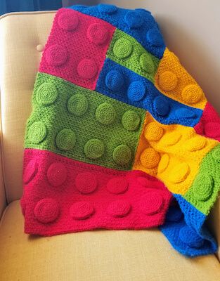 Crochet Lego, Crochet Blanket Designs, Crochet Quilt, Haken Baby, Blanket Patterns, Fun Crochet Projects, Diy Crochet Projects, Free Crochet Patterns, Crochet Home